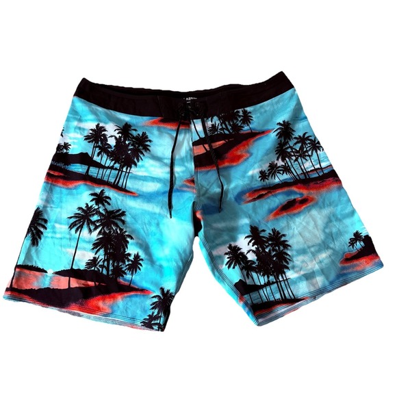 Billabong Other - Billabong Board Shorts Sundays Airlite  Mens Blue Black Tropical Size 38 Beach‎
